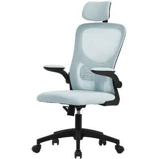 ML-Design Chefsessel Blau