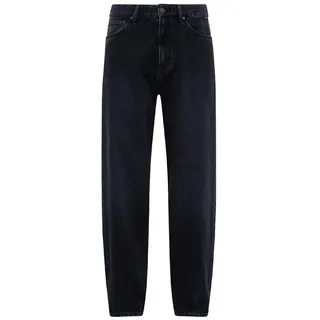 Mavi Regular-fit-Jeans Jeans Baggy Fit Comfort Pants Relaxed Cut TORONTO deep smoke denim schwarz 36W / 34L