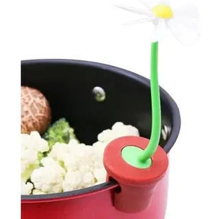 Blumenförmiger Deckelheber – Hitzebeständiges Pp-silikon – Rutschfest – Ideal Zum Kochen, Backen, Für Zuhause Und Camping, Um Verschütten Zu Verhindern