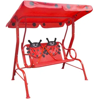 Cloris Designermöbel Kinder-Hollywoodschaukel Rot 2024 Neu - Rot