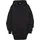Long Oversized Sweatshirt Black XS