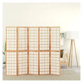 vidaXL Paravent Japanischer Stil Faltbar 200x170 cm