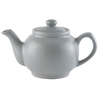 Price & Kensington, Teekanne, Steingut, grau, matt, 6 Tassen Tee