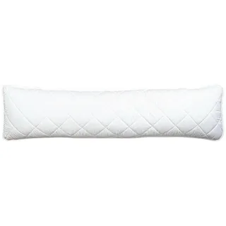 Jekatex Kissenbezug Seitenschläferkissen 40 x 145 cm Weiß