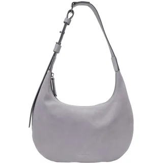 Umhängetasche MARC O'POLO "aus softem Velours-Rindleder" Gr. B/H/T: 34 cm x 22 cm x 4 cm, lila (helllila) Damen Taschen Handtaschen