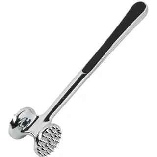 KESPER Fleischklopfer Edelstahl 20,5 cm Schwarz/Silber/Weiß