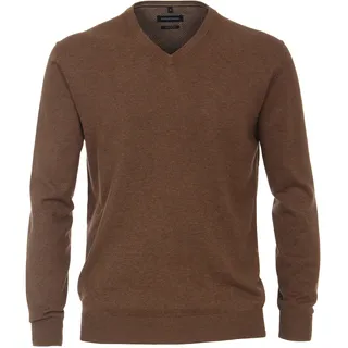 CasaModa V-Ausschnitt-Pullover Braun M