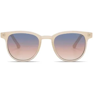 KOMONO Francis Daffodil Unisex Rechteckige Bio-Nylon-Sonnenbrille für Damen und Herren mit UV-Schutz und kratzfesten Gläsern - Einheitsgröße