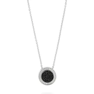 JETTE Silberkette JETTE Damen-Kette 925er Silber 29 Zirkonia, ESSENCE silberfarben