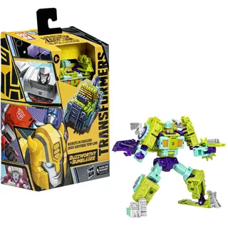 Transformers Legacy Evolution Buzzworthy Bumblebee Figurine Robots in Disguise 2000 Universe Tow-Line