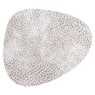 Lind DNA LindDNA Glasuntersetzer Curve Hippo weiß-grau