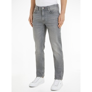 5-Pocket-Jeans TOMMY HILFIGER Gr. 38, Länge 32, grau (tuxis grey) Herren Jeans 5-Pocket-Jeans