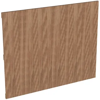 Schake Holzwand Massivholz 2 m x 2,5 m Braun