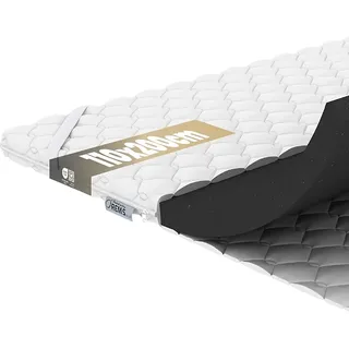 REM-Sen Matratzen Topper Matratzentopper 110x200cm Höhe 6cm Härtegrad 5 (H5) Mattress Topper aus sehr hart Polyurethanschaum, Dreilagige Membranhülle Für Sofa oder jeden Platz, Öko-Tex Zertifiziert