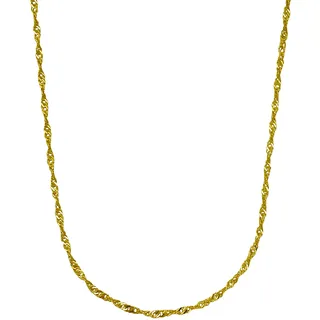 Fascination by Ellen K. Gold 333 Singapurkette 45cm Gelb