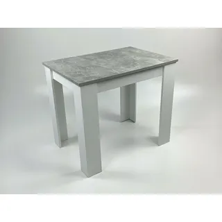 Möbel SD Lucie 60 x 74,5 x 60 cm grau/weiß