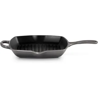 Le Creuset Grillpfanne SIGNATUR dunkelgrau, Pfanne + Kochtopf, Grau