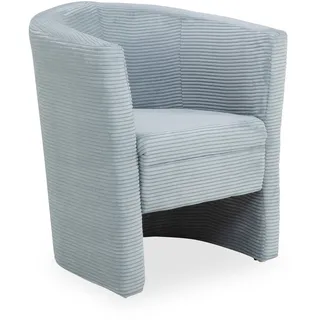 Sessel BAKIRA (BHT 73x78x60 cm) - türkis - BHT 73x78x60 cm