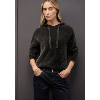 STREET ONE Kapuzenpullover Sweatshirt Braun 40