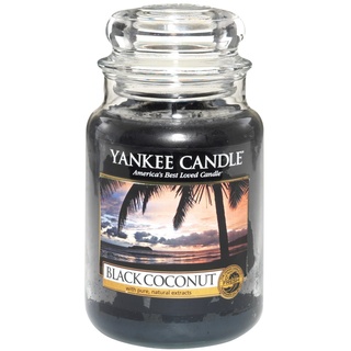Yankee Candle Housewarmer Housewarmer Duftkerze im Glas, 625 ml, Black Coconut