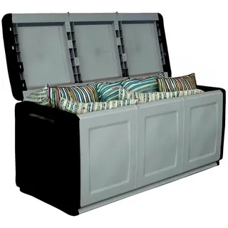 GarPet Gartenbox 410 L 138 x 53 x 57 cm Grau