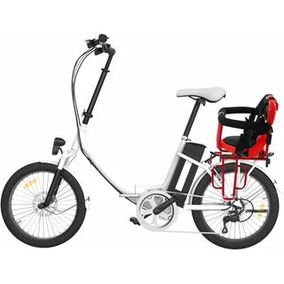 Kinderfahrradsitz Hinten, Rücksitz für Kinderfahrräder mit Gepolstertem Sitzkissen, Rutschfesten Armlehnen & Fußstützen, Sicherheitsgurt, Universell für Fahrrad/Mountainbike/E-Bike, Für 6 Monate–6 Jah