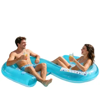 Aufblasbare Pool-Schwimmkörper Erwachsene Faltbares Wasser-Hängematten-Floß | Schwimmkörper für Pool und Wasser für und zum Entspannen am und Fluss sowie Sonnenbaden im Urlaub und