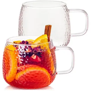 konzept Teetasse 0,42 l Transparent 4 St.