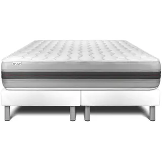 Matratzen- Und Lattenrost-set 2x90x200 Cm - Vitalspring Recover