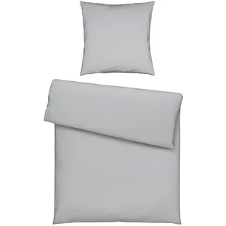 Esposa Bettwäsche, Grau, Textil, 135x200 cm, pflegeleicht, atmungsaktiv, schadstoffgeprüft, Schlaftextilien, Bettwäsche, Bettwäsche, Renforcé-Bettwäsche