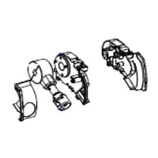 Thule Omnistor 6300 Endplatten Satz Markise Weiß