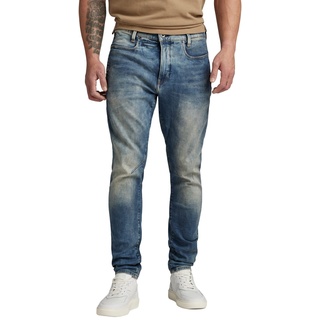 G-Star Herren Jeans D-STAG 3D SLIM Fit Blau Hoher Bund Reißverschluss W 32 L 34