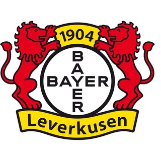 Wandtattoo WALL-ART "Bayer 04 Leverkusen Logo" Wandtattoos Gr. B/H/T: 100 cm x 127 cm x 0,1 cm, -, bunt (mehrfarbig) Wandtattoos Wandsticker selbstklebend, entfernbar