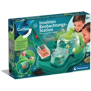 CLEMENTONI Galileo Lab Insekten Beobachtungs-Station Entdeckerspielzeug Weiß
