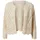CROPPED CARDIGAN KNT Beige S
