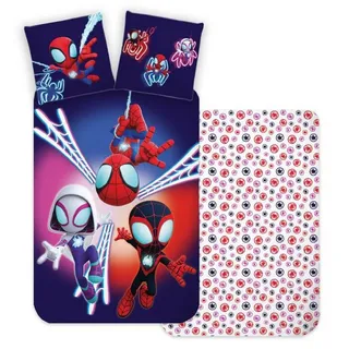 BrandMac Spiderman Spidey Light Kinderbettwäschebezug 100×135 cm, 40×60 cm