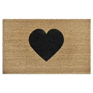 HANSE HOME Mix Mats 75 x 45 cm Braun/Schwarz
