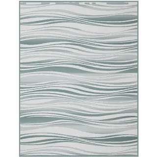 Biederlack Wave Motion Kuscheldecke 150 x 200 cm Blau/Grün