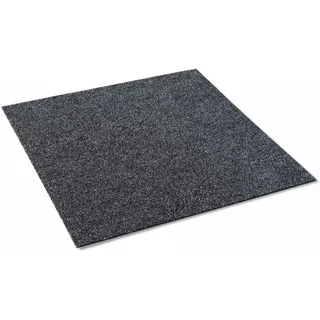 Teppichfliesen BEDFORD TILE | Selbstliegend | Anthrazit - 100x100 cm
