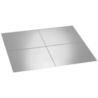mirrotech glas & spiegel Spiegelfliesen 30 x 30 cm Grau