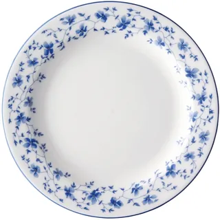 Arzberg 41382-607671-10019 Form 1382 Blaublüten FrühstuckTeller 19 cm/FA, Porzellan, weiß/blau, 21.2 x 21.2 x 7.3 cm