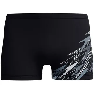 Speedo Badehose Medley Logo Aquashort Schwarz 9