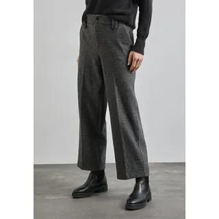 STREET ONE Damen, A378386 Straight Leg Hose,Grau,44 - 44W / 30L