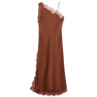 MANGO Kleid Ada dunkelorange 38