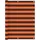 120 x 500 cm Orange/Braun Oxford-Gewebe