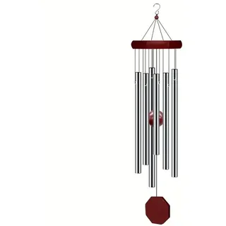 Sollbry - Windspiel Für Den Außenbereich, Dekoratives Glockenspiel Mit 6 Röhren, Windspiel, Beruhigender Und Entspannender Klang, Für Haus, Garten, Hof, Balkon, Innendekoration