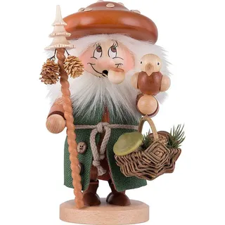 Christian Ulbricht Räuchermann Wichtel Pilzmännle 27 cm beige