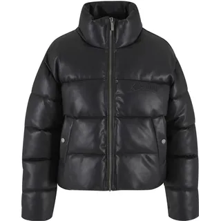 Karl Kani Serif Crop Puffer Jacket - schwarz,