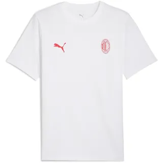 Puma FtblEssentials T-Shirt weiß/rot L