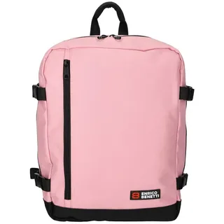 Christian Wippermann Cityrucksack Laptop Rucksack City Bag Plane Tasche Bag Bordgepäck (einzeln), Wasserabweisend rosa